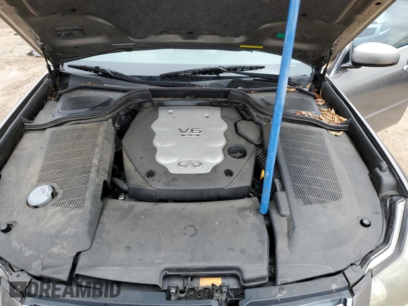 2008 Infiniti M with VIN JNKAY01E58M600619, listed as a Copart auction lot 45936145 with 134,958 mi miles and Salvage title. Bid and sale history available at DreamBid. Image 11.