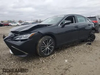 2022 Lexus ES with VIN 58ADZ1B1XNU130018, listed as a Copart auction lot 47023345 with 29,110 mi miles and Salvage Title. Bid and sale history available at carsss.com. Image 1.