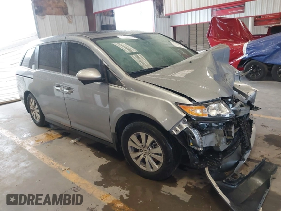 2017 Honda Odyssey EX-L with VIN 5FNRL5H61HB022588, listed as a IAAI auction lot 41716336 with 34,079 mi miles and . Bid and sale history available at DreamBid. Image 1.