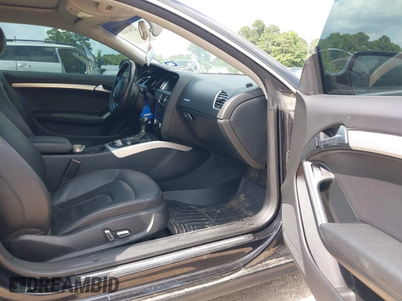 2013 Audi A5 Premium Plus with VIN WAULFAFRXDA001919, listed as a IAAI auction lot 42463431 with 136,752 mi miles and . Bid and sale history available at DreamBid. Image 5.