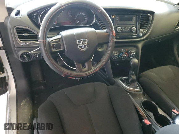 2013 Dodge Dart SE with VIN 1C3CDFAA3DD324817, listed as a Copart auction lot 41769705 with 132,000 mi miles and Salvage Title. Bid and sale history available at carsss.com. Image 8.