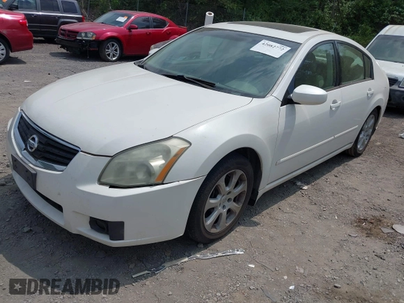 2007 Nissan Maxima 3.5 SE with VIN 1N4BA41EX7C860087, listed as a IAAI auction lot 42082772 with 164,866 mi miles. Bid and sale history available at carsss.com. Image 2.
