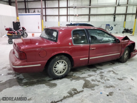 1996 Mercury Cougar with VIN 1MELM6249TH624310, listed as a Copart auction lot 83887584 with 98,062 mi miles and Non Repairable. Bid and sale history available at carsss.com. Image 3.