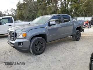 2020 GMC Canyon 2WD SLE with VIN 1GTG5CEN9L1118892, listed as a Copart auction lot 43500175 with 53,587 mi miles and Salvage Title. Bid and sale history available at carsss.com. Image 1.
