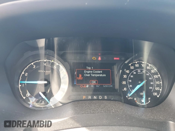 2019 Ford Ranger XL with VIN 1FTER4EH0KLB16124, listed as a Copart auction lot 54901015 with 52,972 mi miles and Salvage title. Bid and sale history available at DreamBid. Image 9.