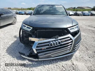 2018 Audi SQ5 Premium Plus with VIN WA1A4AFY3J2156464, listed as a Copart auction lot 54524195 with 40,237 mi miles and Salvage Title. Bid and sale history available at carsss.com. Image 5.