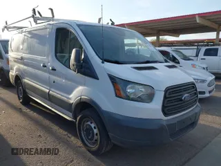 2016 Ford Transit with VIN 1FTYR1YM9GKA86106, listed as a IAAI auction lot 41943153 with 132,443 mi miles. Bid and sale history available at carsss.com. Image 1.