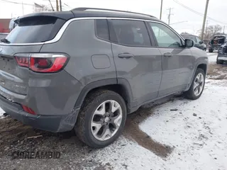 2020 Jeep Compass Limited with VIN 3C4NJDCBXLT104350, listed as a IAAI auction lot 41251659 with 151,379 mi miles. Bid and sale history available at carsss.com. Image 4.
