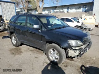 2002 Lexus RX 300 with VIN JTJHF10U920292225, listed as a Copart auction lot 50271645 with 224,586 mi miles and Salvage Title. Bid and sale history available at carsss.com. Image 4.