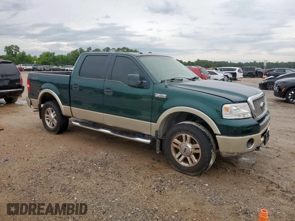 2007 Ford F-150 XLT with VIN 1FTPW14V47KC44337, listed as a Copart auction lot 60933735 with 156,724 mi miles and Salvage title. Bid and sale history available at DreamBid. Image 4.