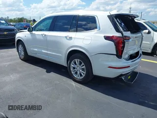 2024 Cadillac XT6 AWD Luxury with VIN 1GYKPBR4XRZ742186, listed as a IAAI auction lot 42265469 with 16,688 mi miles and . Bid and sale history available at DreamBid. Image 3.