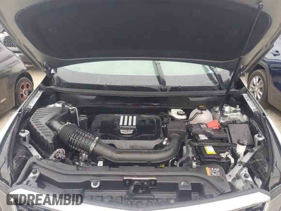 2024 Cadillac XT5 FWD Luxury with VIN 1GYKNAR41RZ741993, listed as a Copart auction lot 79729624 with Not provided miles and Salvage title. Bid and sale history available at DreamBid. Image 12.