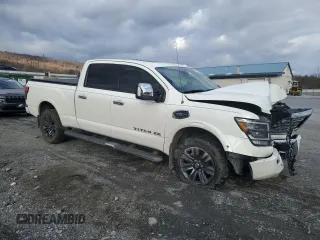 2021 Nissan Titan SV с VIN 1N6AA1FB3MN504015, выставлен на аукционе Copart как лот 83416784 с пробегом 66 859 миль миль и Списание • Salvage title. История ставок и продаж доступна на DreamBid. Изображение 4.