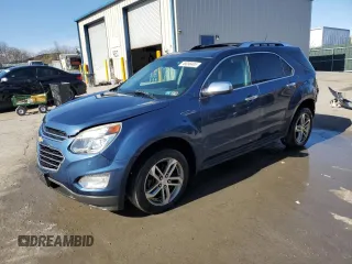 2016 Chevrolet Equinox LTZ with VIN 2GNFLGEKXG6173084, listed as a Copart auction lot 49096495 with 173,177 mi miles and Salvage Title. Bid and sale history available at carsss.com. Image 1.