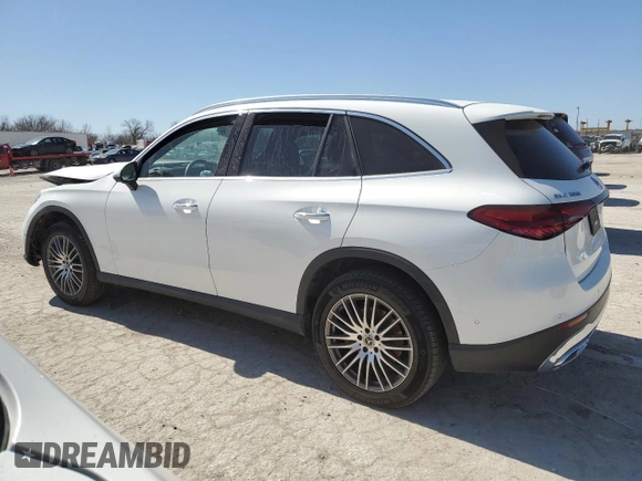 2024 Mercedes-Benz GLC with VIN W1NKM4HB6RF101430, listed as a Copart auction lot 47618785 with 0 mi miles and Salvage Title. Bid and sale history available at carsss.com. Image 2.