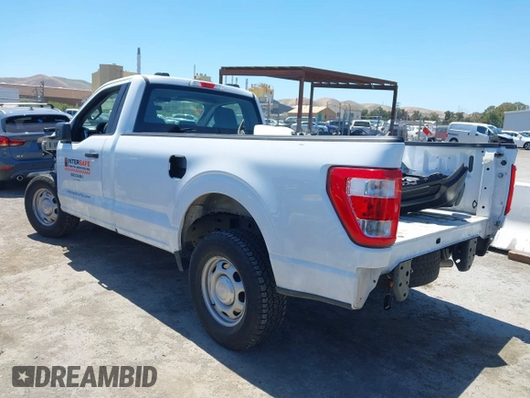 2022 Ford F-150 XL с VIN 1FTMF1CB3NKE57884, выставлен на аукционе IAAI как лот 42223790 с пробегом 46 436 миль миль и . История ставок и продаж доступна на DreamBid. Изображение 3.