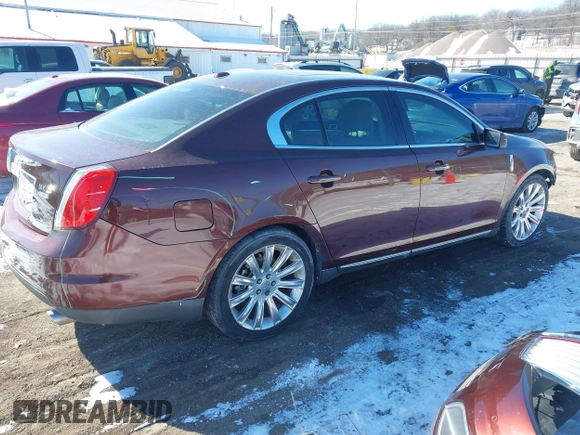 2012 Lincoln MKS with VIN 1LNHL9ER7CG803675, listed as a IAAI auction lot 41622367 with 128,157 mi miles. Bid and sale history available at carsss.com. Image 4.