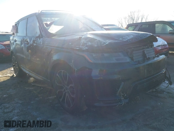 2018 Land Rover Range Rover Sport z VIN SALWR2RE2JA813743, wystawiony jako IAAI lot #41452592 z przebiegiem 103 272 mil mil oraz . Historia ofert i sprzedaży dostępna na DreamBid. Obrazek 1.