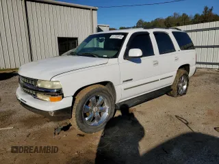 2003 Chevrolet Tahoe LS with VIN 1GNEC13Z73R123301, listed as a Copart auction lot 81753914 with 109,698 mi miles and Salvage Title. Bid and sale history available at carsss.com. Image 1.