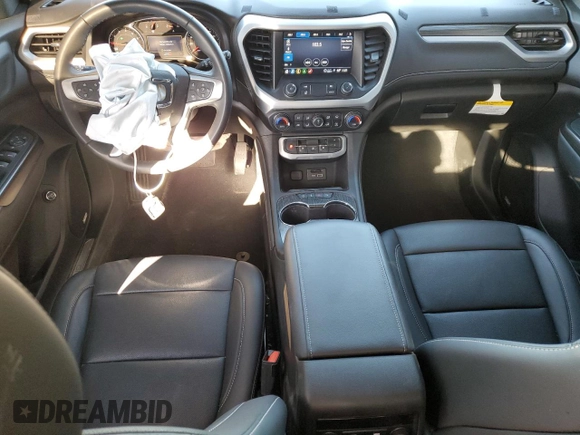 2023 GMC Acadia SLT with VIN 1GKKNMLS6PZ191836, listed as a Copart auction lot 80385554 with 23,940 mi miles and Salvage Title. Bid and sale history available at DreamBid. Image 8.