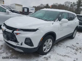 2021 Chevrolet Blazer LT with VIN 3GNKBHR46MS586653, listed as a IAAI auction lot 41187255 with 36,077 mi miles. Bid and sale history available at carsss.com. Image 17.