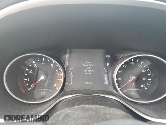 2020 Jeep Compass Limited with VIN 3C4NJCCB4LT211159, listed as a Copart auction lot 50300855 with 106,741 mi miles and Clean Title. Bid and sale history available at DreamBid. Image 9.