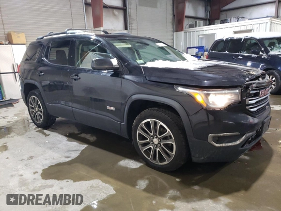 2017 GMC Acadia SLT with VIN 1GKKNVLS8HZ145450, listed as a Copart auction lot 89261685 with 204,596 mi miles and Salvage Title. Bid and sale history available at carsss.com. Image 4.