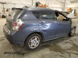 2009 Pontiac Vibe with VIN 5Y2SM67039Z411455, listed as a Copart auction lot 77417404 with Not Provided miles and Salvage Title. Bid and sale history available at carsss.com. Image 3.