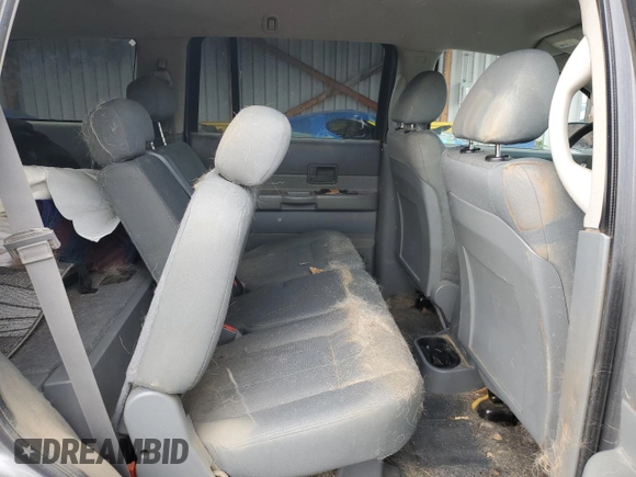 2006 Dodge Durango SXT с VIN 1D4HB38N56F163542, выставлен на аукционе Copart как лот 55670905 с пробегом 83 962 миль миль и Чистый • Clean title. История ставок и продаж доступна на DreamBid. Изображение 10.