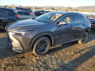 2023 Lexus NX with VIN 2T2GKCEZ5PC015106, listed as a Copart auction lot 44005985 with 21,168 mi miles and Salvage Title. Bid and sale history available at carsss.com. Image 1.