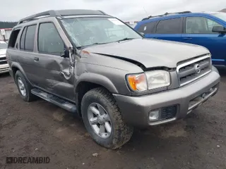 2004 Nissan Pathfinder SE with VIN JN8DR09Y84W903472, listed as a IAAI auction lot 41906953 with 229,758 mi miles. Bid and sale history available at carsss.com. Image 1.