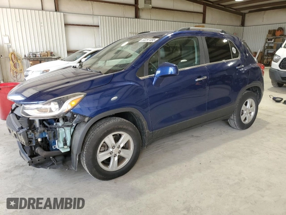 2017 Chevrolet Trax LT with VIN 3GNCJPSB6HL194430, listed as a Copart auction lot 53297495 with 84,715 mi miles and Salvage Title. Bid and sale history available at carsss.com. Image 1.