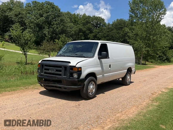 2014 Ford Econoline Cargo Commercial with VIN 1FTSE3EL5EDA40007, listed as a Copart auction lot 64664305 with 213,836 mi miles and Clean title. Bid and sale history available at DreamBid. Image 2.