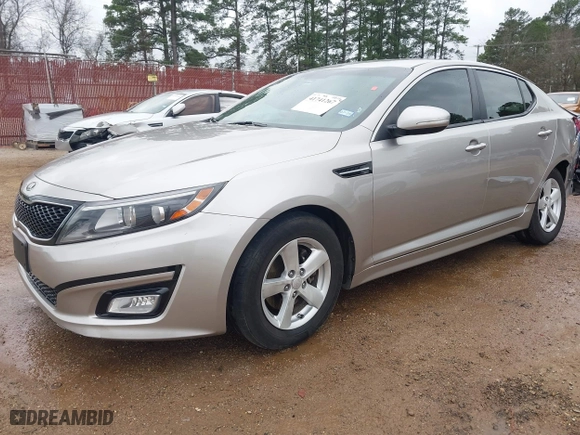 2014 Kia Optima LX with VIN KNAGM4A70E5512922, listed as a IAAI auction lot 41741267 with 182,375 mi miles. Bid and sale history available at carsss.com. Image 17.