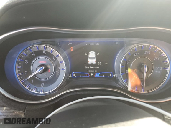 2019 Chrysler 300 Touring with VIN 2C3CCAAG6KH556001, listed as a Copart auction lot 44787485 with 183,323 mi miles and Non Repairable. Bid and sale history available at carsss.com. Image 9.