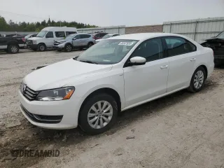 2014 Volkswagen Passat Wolfsburg Edition with VIN 1VWAT7A32EC103971, listed as a Copart auction lot 59307655 with 185,135 mi miles and Non repairable. Bid and sale history available at DreamBid. Image 1.