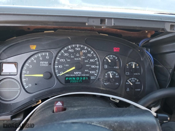 2000 Chevrolet New Tahoe LS with VIN 1GNEK13TXYJ118999, listed as a Copart auction lot 82799684 with 299,417 mi miles and Salvage Title. Bid and sale history available at carsss.com. Image 9.