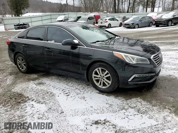 2015 Hyundai Sonata 2.4L SE with VIN 5NPE24AF2FH200089, listed as a Copart auction lot 88108355 with 112,677 mi miles and Non Repairable. Bid and sale history available at carsss.com. Image 13.