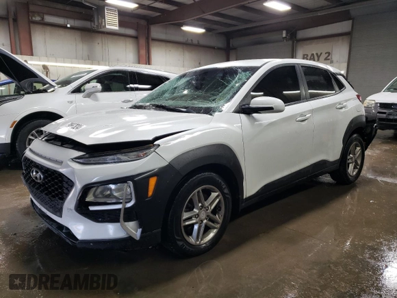 2018 Hyundai Kona SE with VIN KM8K1CAA6JU130465, listed as a Copart auction lot 79667824 with 80,784 mi miles and Salvage Title. Bid and sale history available at carsss.com. Image 1.