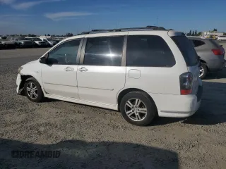 2004 Mazda MPV ES with VIN JM3LW28J940515726, listed as a Copart auction lot 74640324 with 211,688 mi miles and Salvage Title. Bid and sale history available at carsss.com. Image 2.