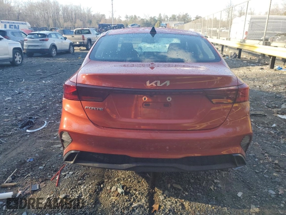 2022 Kia Forte LXS with VIN 3KPF24AD8NE467713, listed as a Copart auction lot 47357245 with 107,267 mi miles and Salvage Title. Bid and sale history available at carsss.com. Image 6.