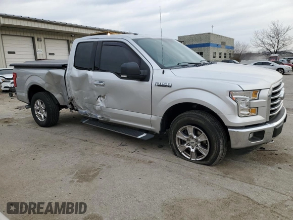2016 Ford F-150 XLT with VIN 1FTFX1EF6GFD16440, listed as a Copart auction lot 49329365 with 122,704 mi miles and Salvage Title. Bid and sale history available at carsss.com. Image 4.