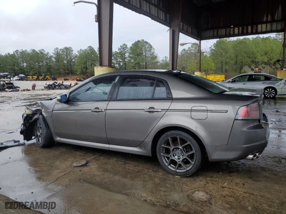 2008 Acura TL Type-S with VIN 19UUA76518A046888, listed as a Copart auction lot 44589505 with 0 mi miles and Salvage Title. Bid and sale history available at carsss.com. Image 2.