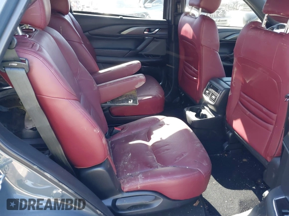 2023 Mazda CX-9 Grand Touring with VIN JM3TCBDY6P0629943, listed as a IAAI auction lot 41837161 with 22,956 mi miles and . Bid and sale history available at carsss.com. Image 8.
