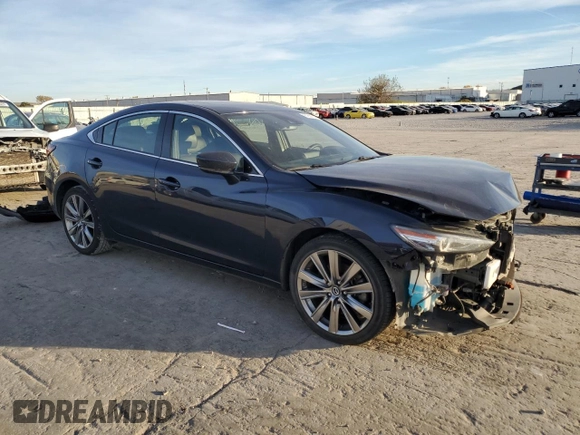 2020 Mazda 6 Signature with VIN JM1GL1XY2L1525230, listed as a Copart auction lot 81858744 with 123,908 mi miles and Salvage Title. Bid and sale history available at DreamBid. Image 4.