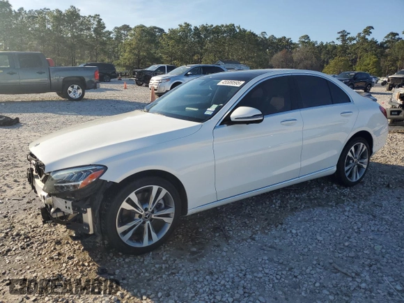 2021 Mercedes-Benz C 300 with VIN W1KWF8DB3MR607780, listed as a Copart auction lot 45589595 with 31,032 mi miles and Clean title. Bid and sale history available at DreamBid. Image 1.