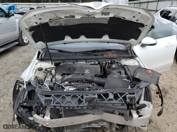 2020 Mercedes-Benz CLA with VIN WDD5J4GB6LN077650, listed as a Copart auction lot 42872015 with 53,717 mi miles and Non Repairable. Bid and sale history available at carsss.com. Image 13.