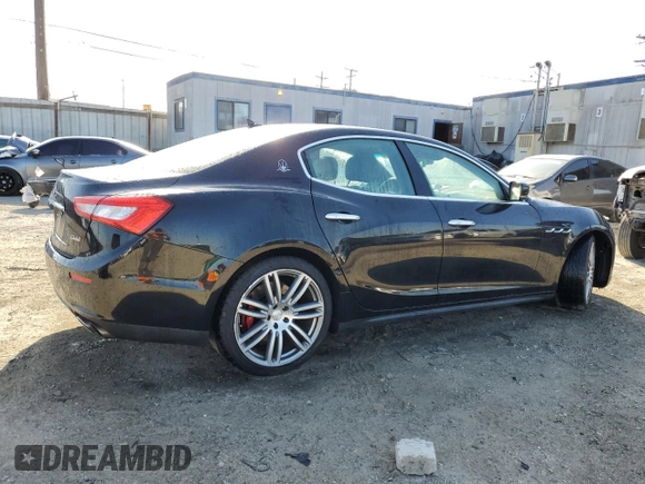 2016 Maserati Ghibli S z VIN ZAM57RSA2G1175622, wystawiony jako Copart lot #51965145 z przebiegiem 82 489 mil mil oraz Czysty tytuł • Clean title. Historia ofert i sprzedaży dostępna na DreamBid. Obrazek 3.