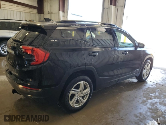 2018 GMC Terrain SLE z VIN 3GKALTEV5JL298166, wystawiony jako Copart lot #55913185 z przebiegiem 72 455 mil mil oraz Nie do naprawy. Historia ofert i sprzedaży dostępna na DreamBid. Obrazek 3.