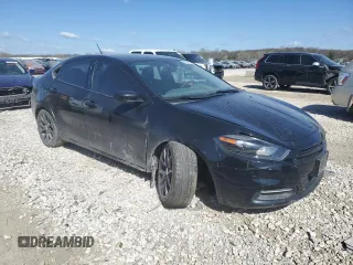 2016 Dodge Dart SE with VIN 1C3CDFAA8GD749843, listed as a Copart auction lot 50547034 with 206,693 mi miles and Salvage Title. Bid and sale history available at carsss.com. Image 4.